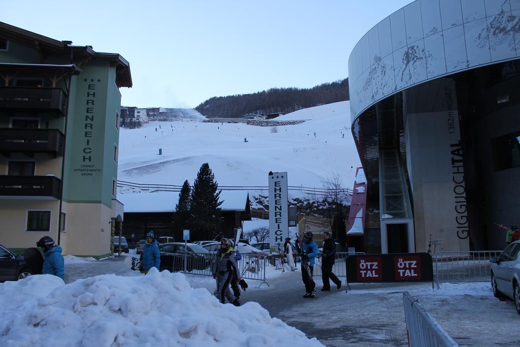 Hotel Garni Ehrenreich Sölden Exterior foto